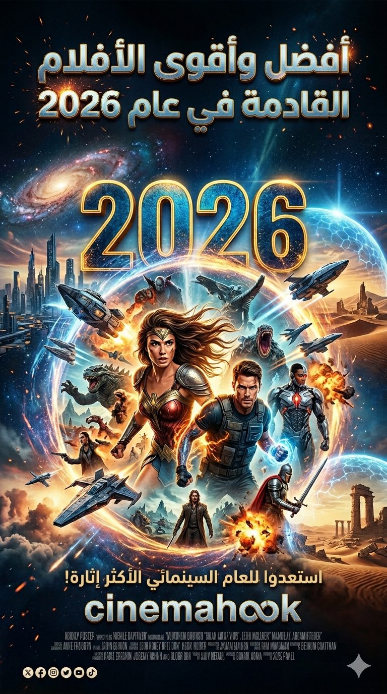 بوستر أفضل وأقوى الأفلام القادمة في عام 2026